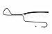 Sunsong 3401431 Power Steering Return Line Hose Assembly