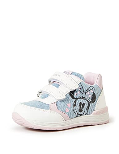 Geox Rishon Girl C premiers pas bébé fille pour pieds larges stables
