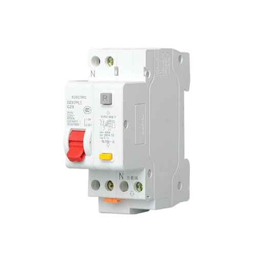 DZ47PLE Phase Neutral Earth Leakage RCCB Circuit Breaker 4P RCCB 25A ...