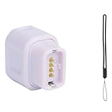 Elektronisches Schaltwerk-Ladekabel DI2-Ladegerät, 4-poliger auf Typ-C-Adapter, Power-Kettenblatt, kompakt, leicht, Fahrrad-Ladelösung (lila)