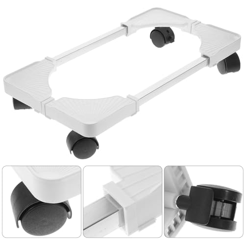Soporte móvil para torre de computadora con ruedas, carrito para CPU con alta capacidad de carga, ideal para uso en casa y oficina miniatura 3