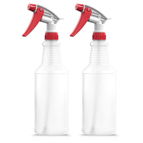 Bar5F Empty Plastic Spray Bottle (2 Pack, 24 Oz, All-Purpose...
