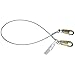 Werner 2 Ft. Cable Positioning Lanyard (1/4 In Vinyl Cable, Snaphook)
