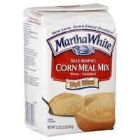 Amazon Com Martha White Corn Meal Mix Self Rising Enriched White 32 Oz Grocery Gourmet Food