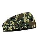BBTDIN Wide Camouflage Turban Headband and Headwear BW41