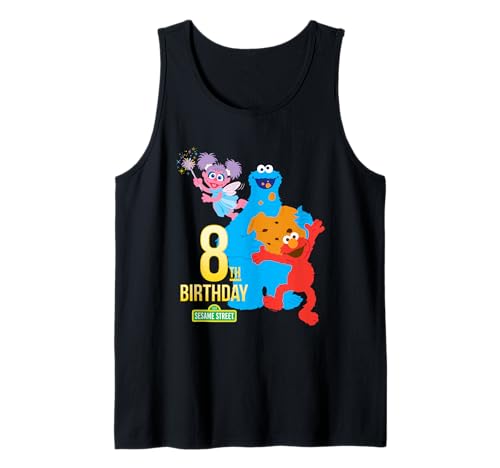 Sesame Street 8th Birthday Haut d'Été Garçon et Fille Goûter d'Anniversaire