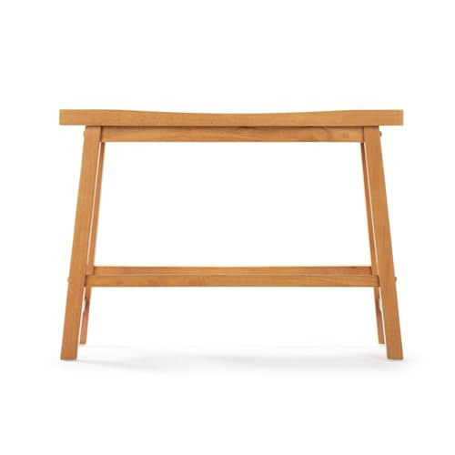 Image of Boraam Sonoma Counter Height Backless Bench - Honey Oak Finish