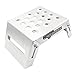 Pit Posse PP2739 Mini Moto Starting Block Aid Pair for Youth Riders - Made in USA - MX Offroad Motorcycle Step Block Risers - Adjustable 3-9