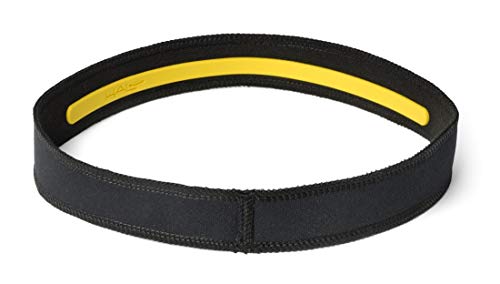Halo Headband Sweatband Slim 1-Inch Black