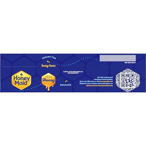 HONEY MAID Graham Crackers, Lunch Snacks, Family Size, 19.2 oz - Image 20