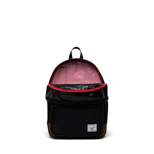 Herschel Supply Co. Heritage Backpack, Black/Saddle Brown (Limited Edition), Kids-15L2