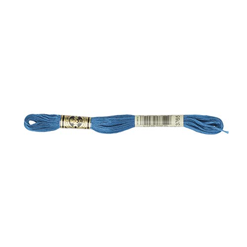 Image of DMC 6-Strand Embroidery Cotton Floss, Very Dark Peacock Blue