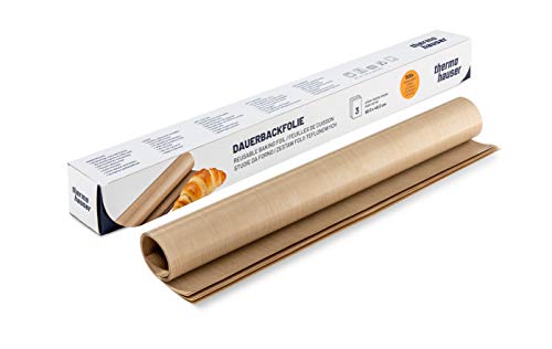 Thermohauser - Dauerbackfolien 3er Set - 60 x 40 cm - Wiederverwendbare Backfolie - Einfache Reinigung, 8300055714 Cover