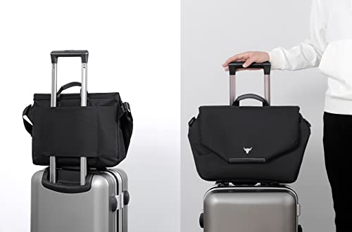 FSD.WG Classic Messenger Bag Travel Shoulder bag and Crossbody Bags for Men and Women3