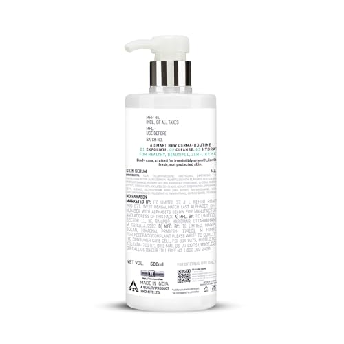 Dermafique Aqua Surge Body Lotion for Winters – 500ml | Protects Against UV Action | 10x Vitamin E Benefits, Glycerine, Shea Butter| Repairs Skin Cell Damage | Dermatologist Tested on Indian Skin