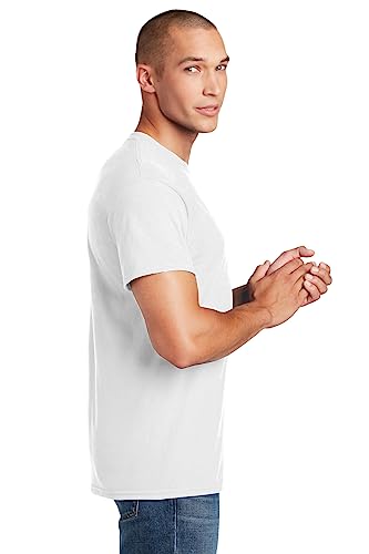 Image of Gildan Adult DryBlend Workwear T-Shirts with Pocket, 2-Pack