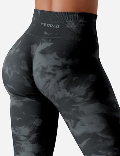 YEOREO Workout Leggings for Women Jada Scrunch Butt Lifting Leggings Seamless Screen Print Gym Yoga Pants2