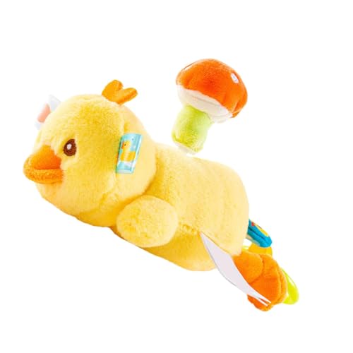 Muñeco De Pato De Peluche - Juguete De Animal De Pato De Peluche | Muñeco De Peluche Para Niños Pequeños, Juguete De Pato De Dibujos Animados | Almohada Abrazable, Cojín , Compañeros De Juegos Pa