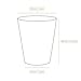 BIOZOYG Organic paper cups I disposable tableware drinking cups paper cups compostable and biodegradable cups I white, blank, environmentally friends coffee cups 50 pieces 200ml 8oz 5