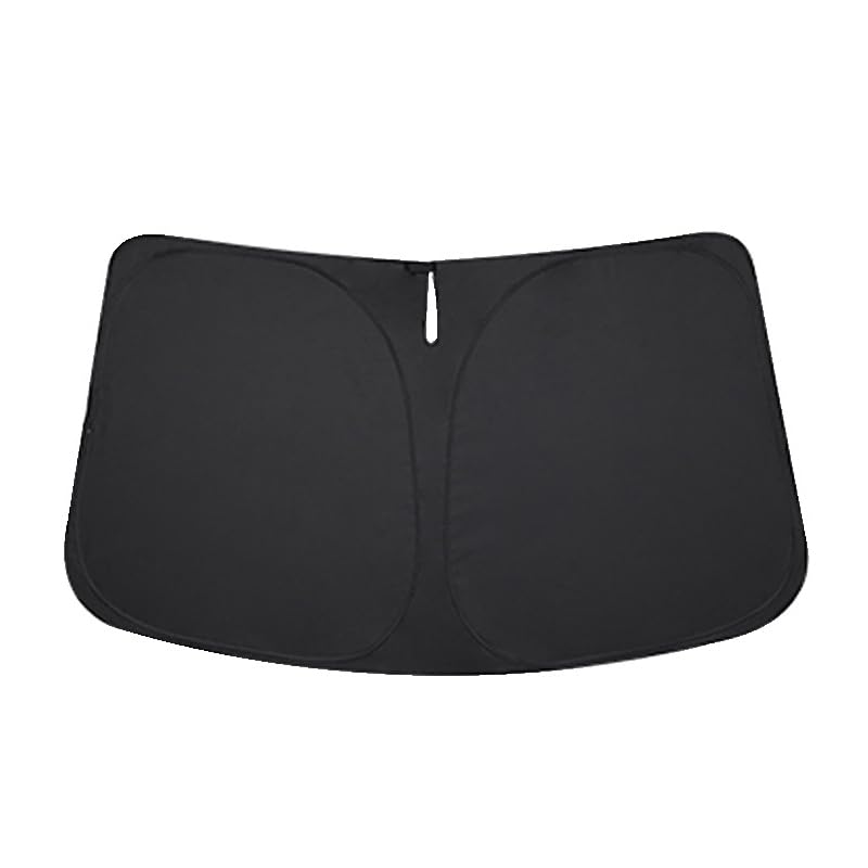 Parasol Parabrisas Coche para Audi A6 S6 Sportback e-Tron 2024 2025 2026, Bloquear La Luz Solar Evitar La ExposicióN Al Sol Cobertura Completa Parasol Coche Verano,1 Black