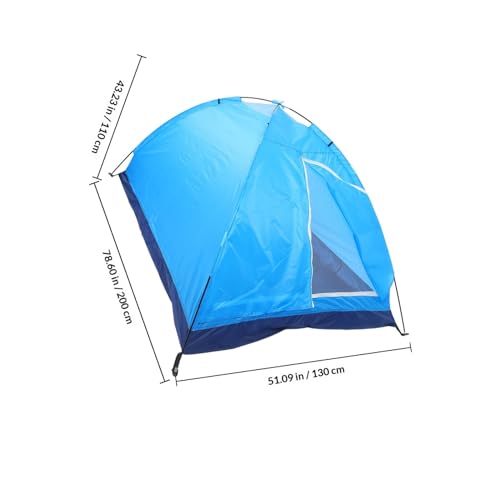Carpa para Camping LABRIMP 1 Persona Azul Ligera miniatura 2