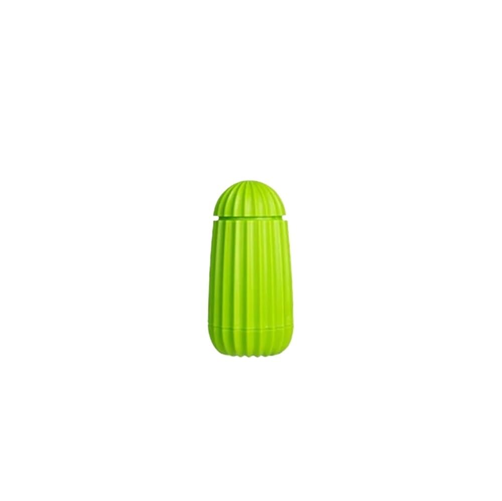 TIANSHENGQI Creative Cactus Automatic Toothpick Box Convenient Storage Holder Simple Dining Table Hand-pressed Home Decoration(Green)