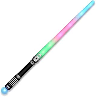 blinkee LED Rainbow Saber Sword with Crystal Prism Ball