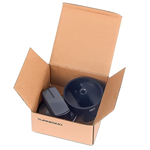 Image of W10339442 Whirlpool Stove Knobs, Cooktop Surface Burner Control Knobs Black Replacement Compatible with Whirlpool Gas Range /Stove /Oven, Replaces WPW10339442 PS11753188 (2packs)