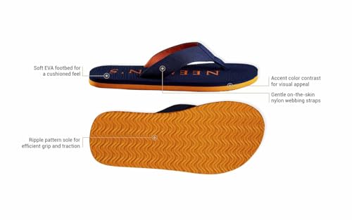 Image of Neeman's Super Soft Flips for Men | Lightweight, Durable and Flexible Flip Flops for Boys