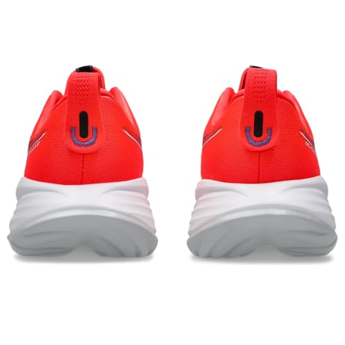 ASICS ASICS Men's Gel-Cumulus 27 Running Shoes, Glacier Grey/Mid Grey, Flash Red White, 50.5 EU