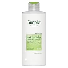 Simple Kind to Skin Purifying Milky Cleansing Lotion gently cleanses makeup and impurities, leaving your skin soft and smooth This gentle cleanser is formulated with pro-vitamin E to nourish your skin Our face cleansing lotion also contains panthenol...