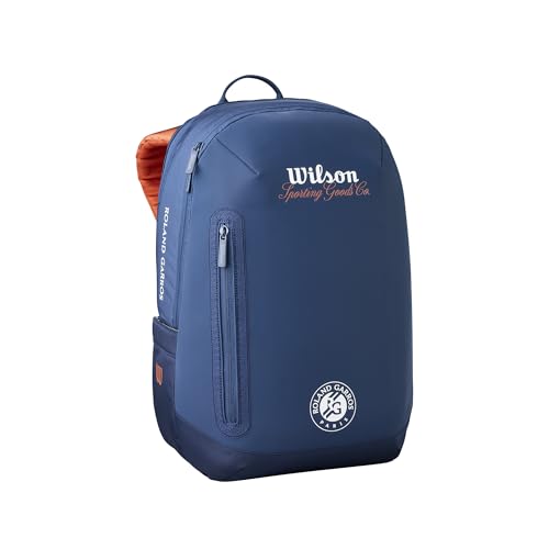 Wilson Mochila Roland Garros Session de Soiree, Esportiva, com Compartimentos Organizadores e Alças Acolchoadas