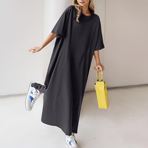 Robe t-shirt ample pour éviter la chaleur lors des vacances - 2