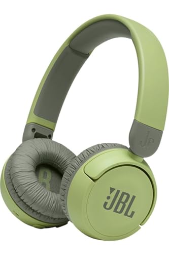 JBL Jr310 BT On-Ear Kinder-Kopfhörer - Grün – Kabellose Bluetooth-Ohrhörer...