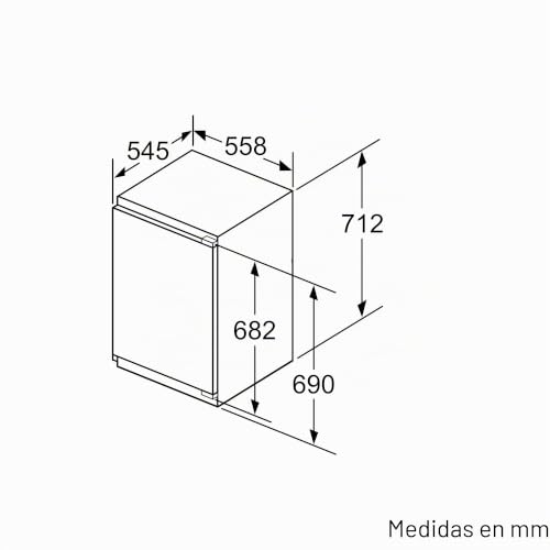 Miniatura 6 de Siemens Congelador Empotrable Gi11vade0 Iq500 A 144 Kwh Año 72 L Lowfrost Freshsense Puerta De Cierre Suave