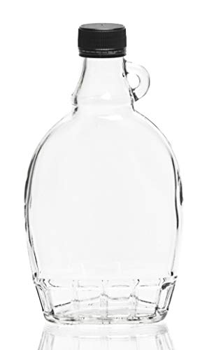 North Mountain Supply CSJ-12-BP Ounce Glass Maple Syrup Bottles thumb #2
