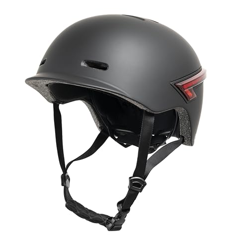 Youin Casco Negro para Bicicletas y patinetes, Talla 58cm a 61cm