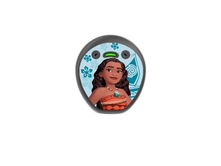 SmartEAR – Universal SmartEar Skins for Audio Processors – Licensed Disney Sticker Designs – Universal Fit – Easy Application - Disney Vaiana/Moana - Cochlear Kanso 2