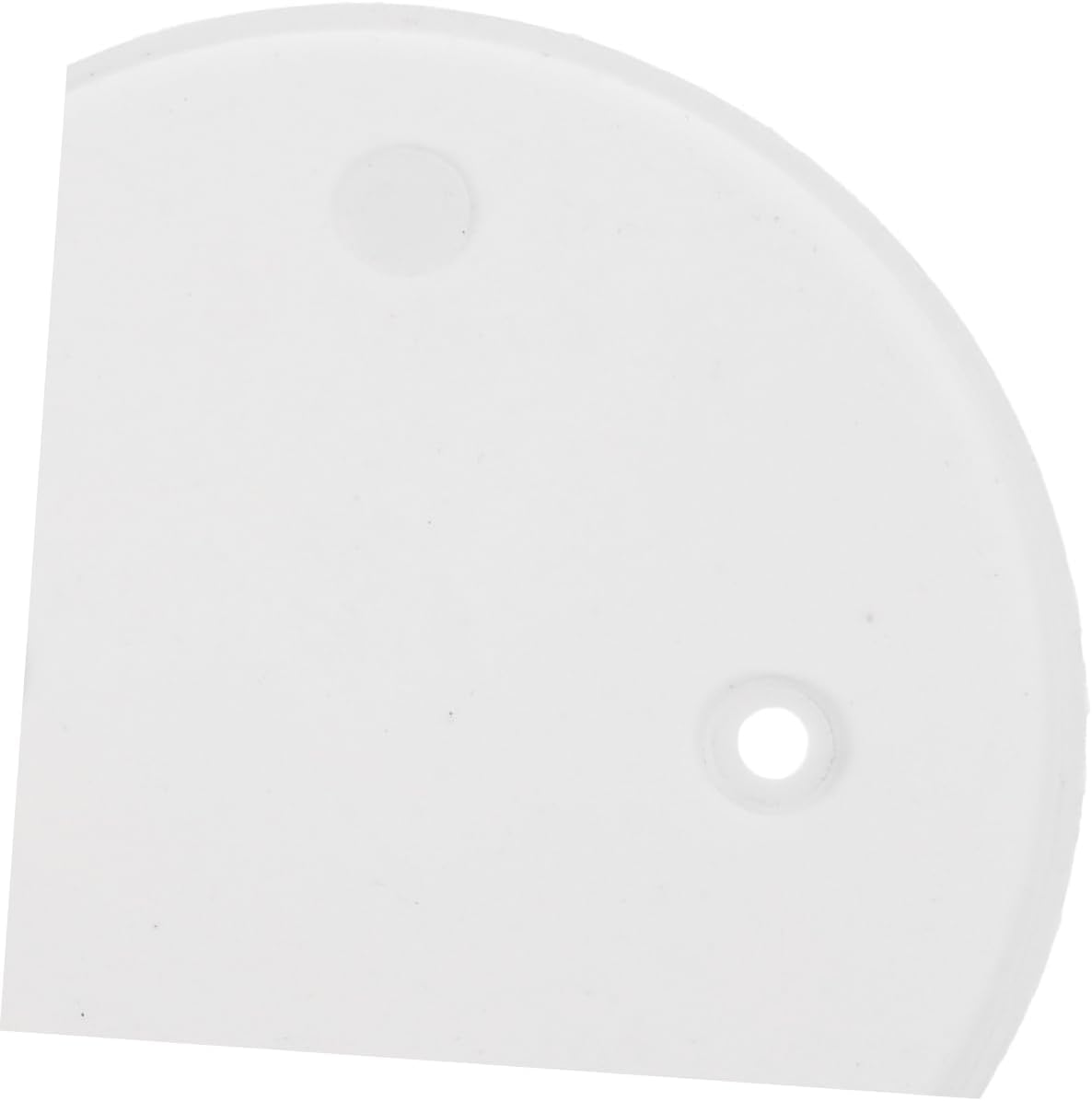 Cabilock 50pcs Blank Ceiling Cover Plates for Electrical Outlets Round Wall Plates Easy to Install Material for