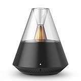 KinYiLO Essential Oil Diffuser, Modern Style Aromatherapy Aroma Diffusers with Candle Light,...
