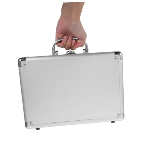 Makeup Box Organizer Aluminum Tool Case for Men Women Portable Storage4