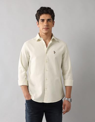 Image of U.S. Polo Assn. Denim Co. Apparel Solid Regular Fit Shirt