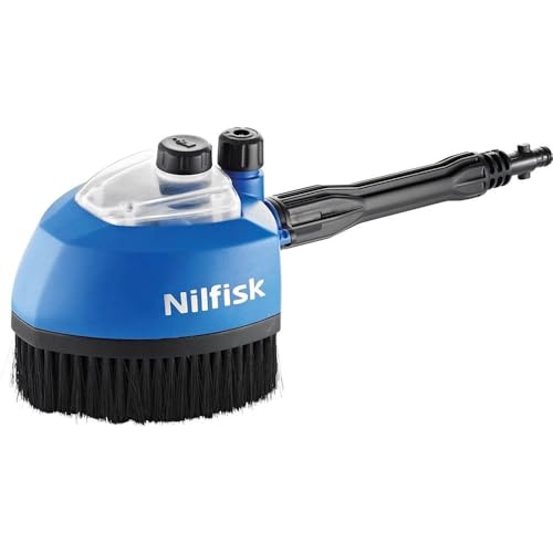 Nilfisk Cepillo Multiuso con Tanque para Detergentes - Accesorio Original para Hidrolimpiadoras (128470456)