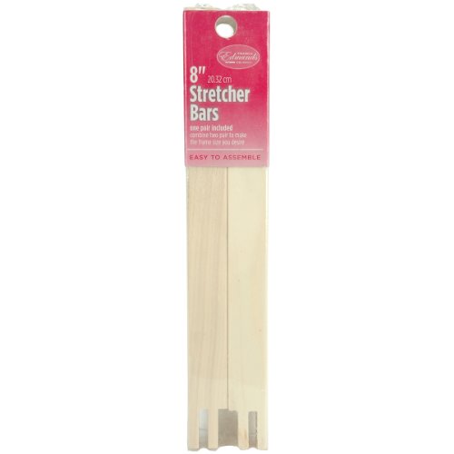 Edmunds Regular Stretcher Bars for Needle Art, 8 by 3/4-Inch