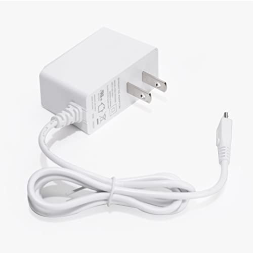 Alcedo AC Adapter for Blood Pressure Monitor (B21, AE176, AE178) - White, USB, Wall Mount