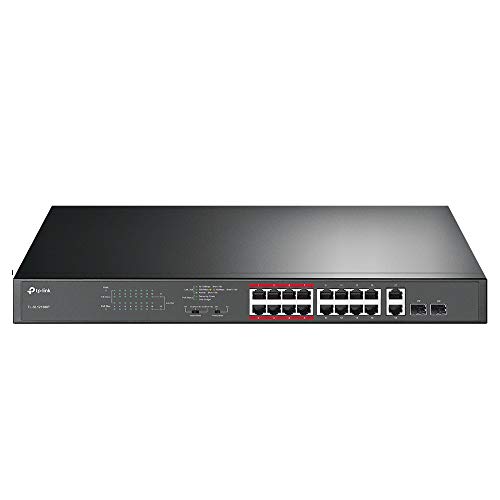 Switch Ethernet PoE TP-Link TL-SL1218MP pour étendre le réseau de vidéosurveillance