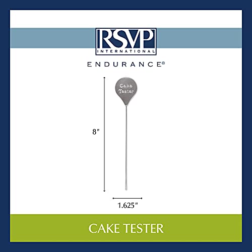 Rsvp International Endurance Kitchen Baking Tool Collection, Cake Tester, Stainless Steel #TOP4