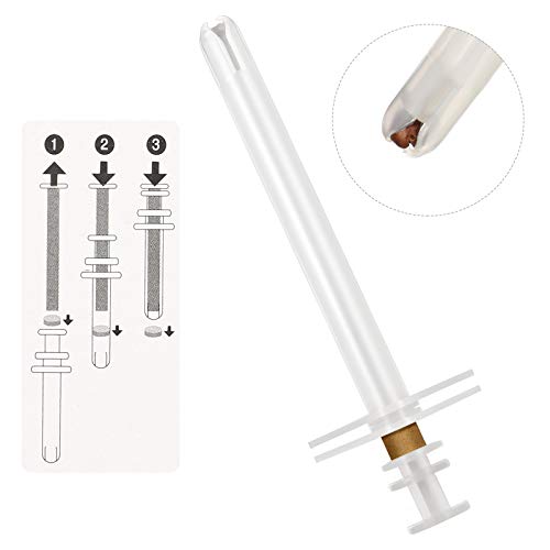 4 Pieces Pet Syringe Pet Pill/Tablet Syringe With Safety Tip Small Animal Pill Shooter Pet Pill Feeding Dispenser For Cats Dogs Birds (White) #TOP5