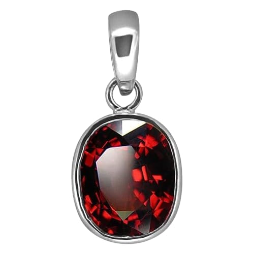 Pendentif en hessonite naturelle médaillon 8 carats contre la monotonie