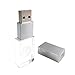 USB Flash Drive Crystal Thumb Drive flashdrive Glass Transparent USB2.0 Pendrive LED Light Memory Stick (16GB, Transparent)